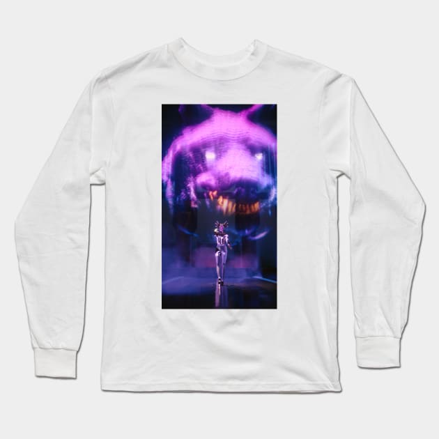 Cyberpunk 2077 Lizzy Wizzy Long Sleeve T-Shirt by RobaehOod